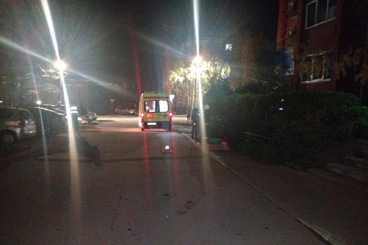 Место ДТП. Фото пресс-службы Госавтоинспекции Иркутска