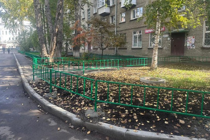 Благоустройство дворов. Фото пресс-службы администрации Иркутска