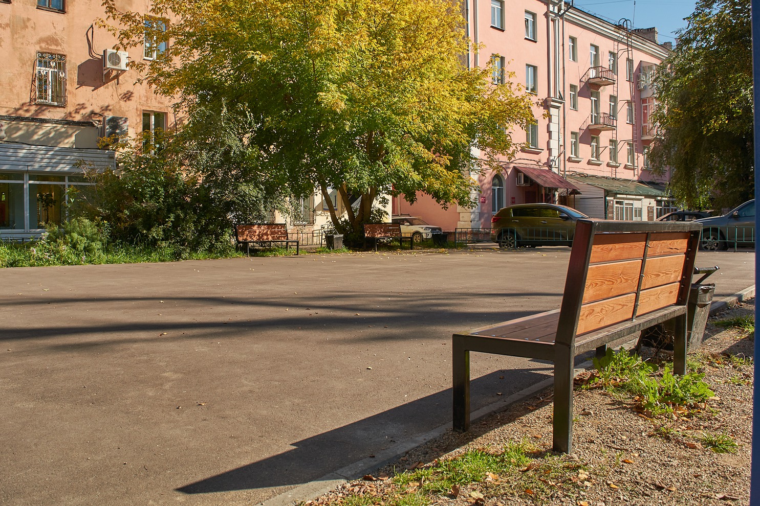 Правобережный округ. Двор по адресу: ул. Ленина, 22