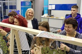 Плетение масксетей. Фото со страницы Галины Солониной «ВКонтакте»