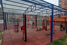 Спортивная площадка. Фото пресс-службы администрации Иркутска