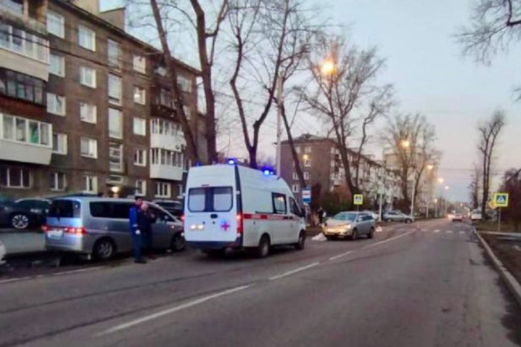 Место происшествия. Фото ГИБДД МУ МВД России «Иркутское»