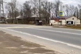 Место аварии. Скриншот видео пресс-службы ГУ МВД России по Иркутской области