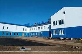 Недостроенная школа-сад. Фото ОНФ в Иркутской области