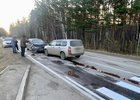 ДТП на Голоустненском тракте. Фото ГИБДД Иркутска