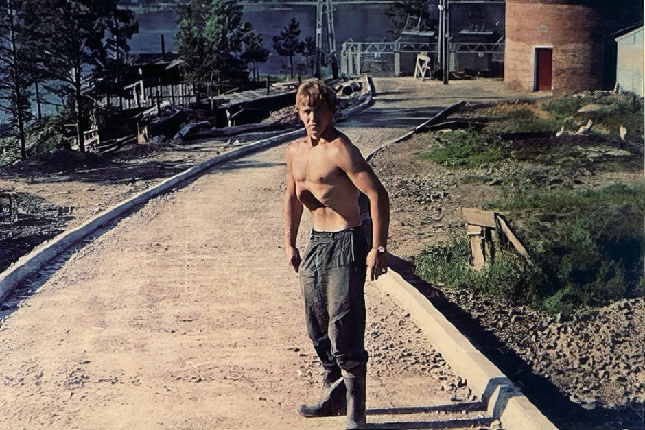 В стройотряде. Дивногорск, 1972 год