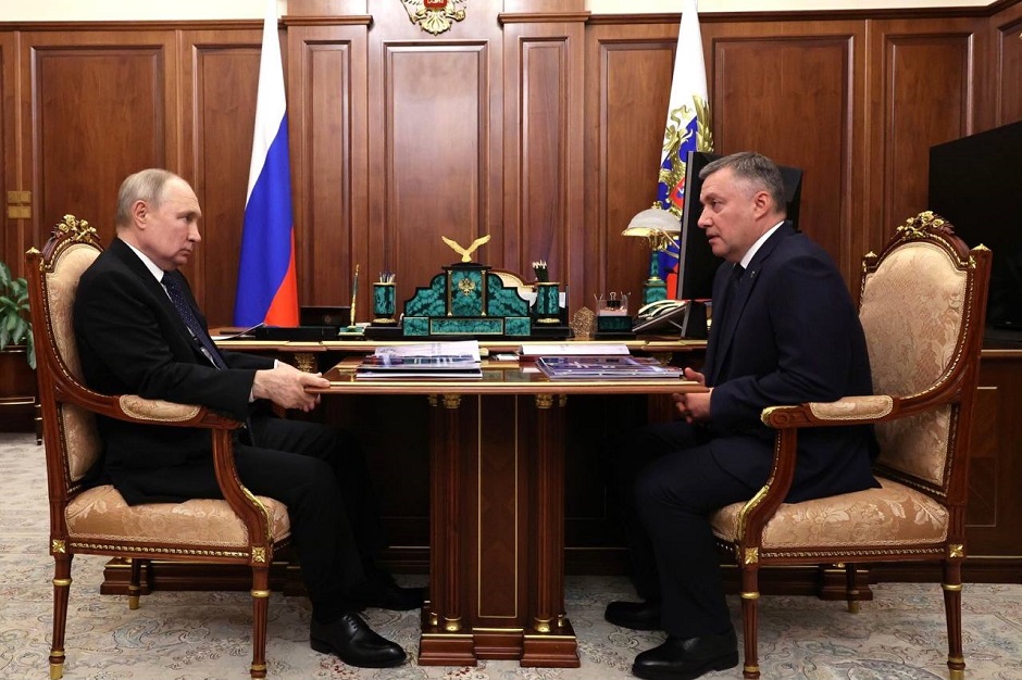 Встреча с президентом РФ Владимиром Путиным