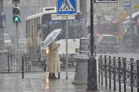 Непогода в Иркутске. Фото Ильи Татарникова из архива IRK.ru