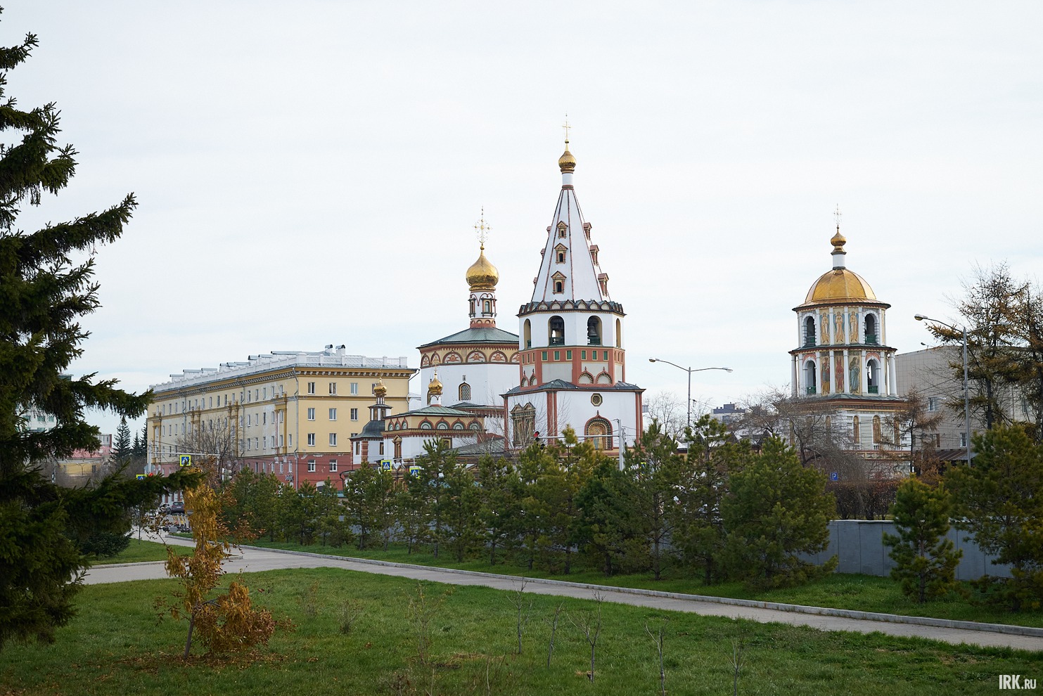 Литургия прошла в Богоявленском соборе Иркутска