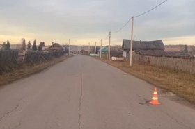 Место ДТП. Скриншот видео пресс-службы ГУ МВД России по Иркутской области