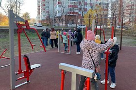 Спортивная площадка. Фото со страницы депутата Василия Донских в социальной сети «ВКонтакте»
