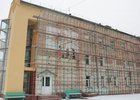 Стена копуса с художетсвенной росписью. Фото пресс-службы Ивано-Матренинской детской больницы