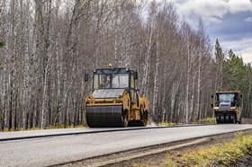 Ремонт дорог. Фото пресс-службы правительства Иркутской области