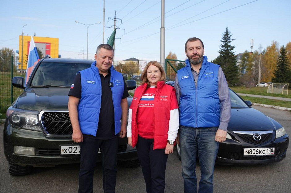 Автопробег в день рождения Владимира Путина