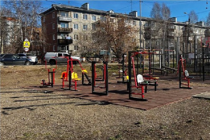 Спортивная площадка. Фото пресс-службы думы Иркутска
