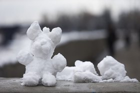 Снеговик. Фото из архива IRK.ru