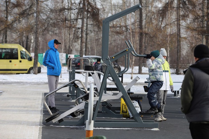 Новый сквер. Фото пресс-службы администрации Иркутска