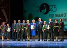 Торжественный прием мэра. Фото пресс-службы администрации Иркутского района