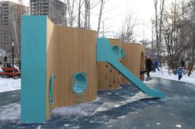 Новый сквер. Фото пресс-службы администрации Иркутска