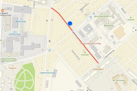 Улица Пархоменко. Скриншот с сайта http://www.2gis.ru*