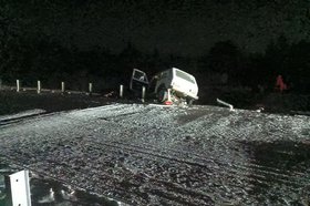 Место ДТП. Фото пресс-службы ГУ МВД России по Иркутской области
