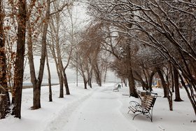 Иркутск после снегопада. Фото IRK.ru