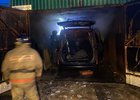 Пожар в Слюдянке. Фото ГУ МЧС России по Иркутской области