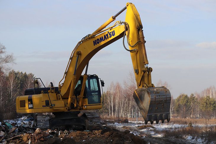 Ликвидация свалки. Фото пресс-службы администрации Иркутского района