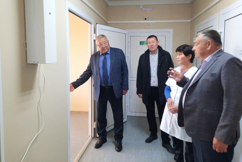 Новое здание врачебной амбулатории в селе Хогот. Фото пресс-службы правительства Иркутской области