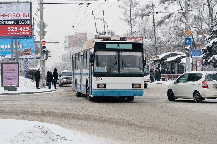 Троллейбус. Фото из архива IRK.ru