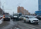 Авария на Байкальской. Фото Элины Халтановой, IRK.ru