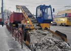 Вывоз снега. Фото пресс-службы администрации Иркутска