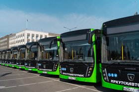 Автобусы. Фото Ильи Татарникова из архива IRK.ru