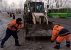 Уборка улиц Иркутска. Фото пресс-службы администрации города