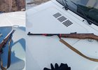 Изъятая винтовка. Фото отдела охраны территорий ФГБУ «Заповедное Прибайкалье»