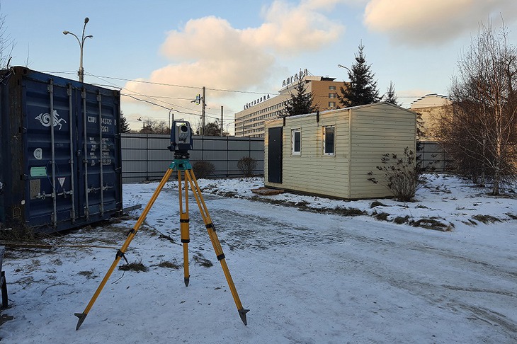 Геодезическое оборудование. Фото Марины Палеевой, IRK.ru