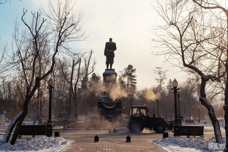 Зимний Иркутск. Фото Ильи Татарникова из архива IRK.ru