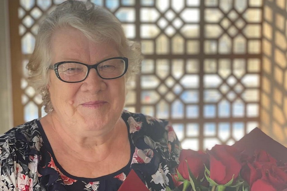 Мама Евгения Сарсенбаева