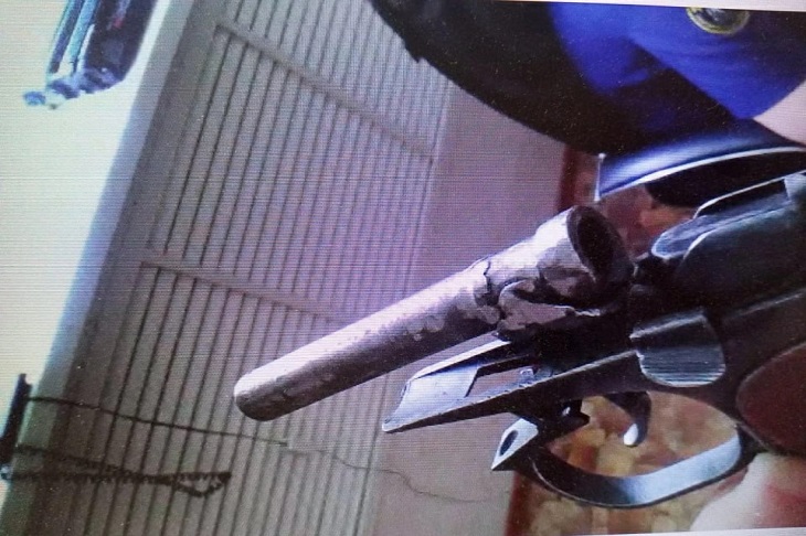 Оружие. Фото пресс-службы ГУ МВД России по Иркутской области