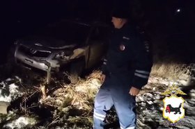 ДТП в Усть-Илимском районе. Скриншот видео ГУ МВД России по Иркутской области