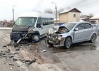 Автомобили после аварии. Фото пресс-службы Госавтоинспекции Иркутска