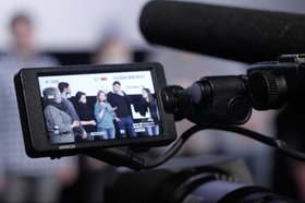 Съемки. Фото пресс-службы правительства Иркутской области