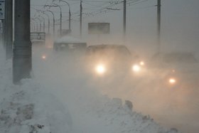 Метель. Фото Владимира Смирнова из архива IRK.ru