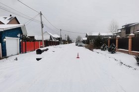 Место ДТП. Фото пресс-службы Госавтоинспекции Иркутска