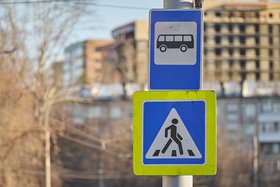 Дорожные знаки. Фото Маргариты Романовой, IRK.ru