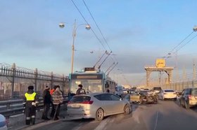Место аварии. Скриншот видео пресс-службы ГУ МВД России по Иркутской области