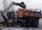 Уборка улиц после снегопада. Фото пресс-службы администрации Иркутска
