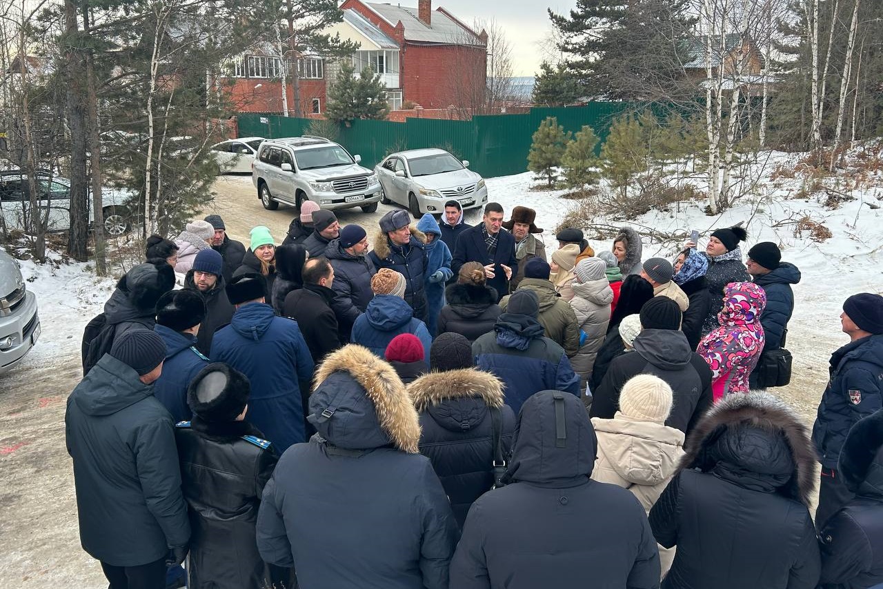 Встреча с жителями микрорайона Ново-Иркутский Марковского МО