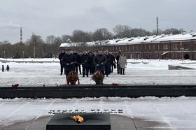 Игорь Кобзев во время поездки в Беларусь. Фото пресс-службы правительства Иркутской области