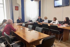 ВСтреча с Софьей Дидиной. Фото пресс-службы правительства Иркутской области